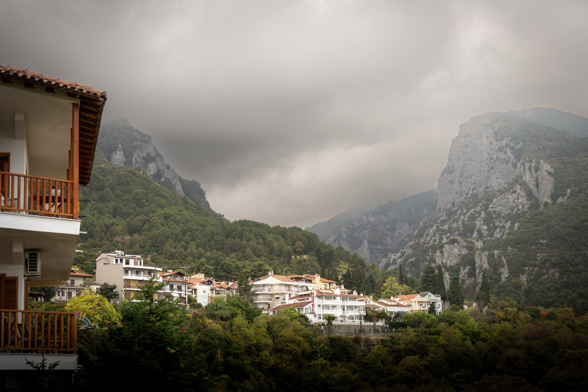 Meteora village